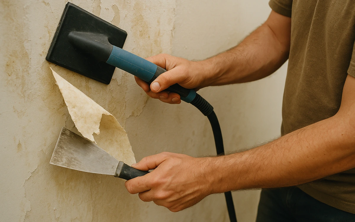 Wallpaper removal contractor